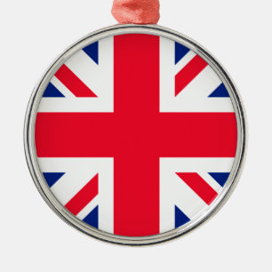 United Kingdom Metal Tree Decoration