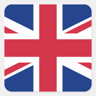 United Kingdom National Flag Square Sticker