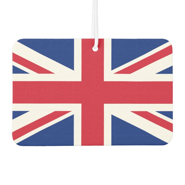 United Kingdom National World Flag Car Air Freshener (Front)