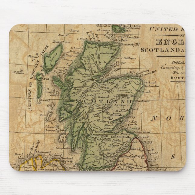 United Kingdom of England, Scotland and Ireland Mouse Pad (Front)