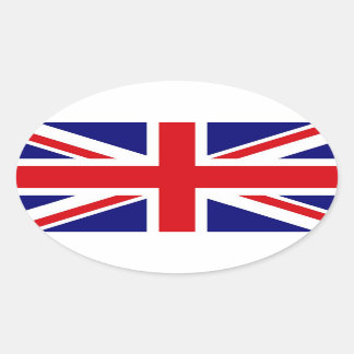 UNITED KINGDOM OVAL STICKER
