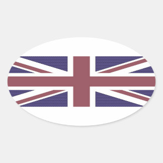 UNITED KINGDOM OVAL STICKER