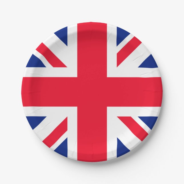 United Kingdom Paper Plate (Front)