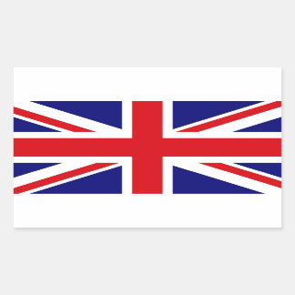 UNITED KINGDOM RECTANGULAR STICKER
