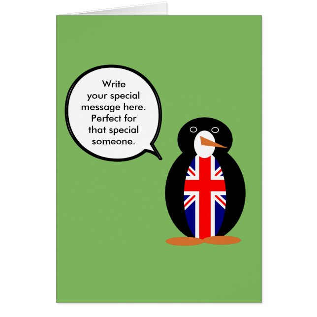 United Kingdom Talking Ms. Penguin (Front)