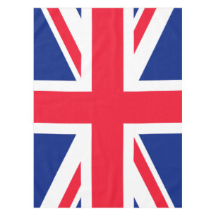 United Kingdom UK British Union Jack Flag Tablecloth