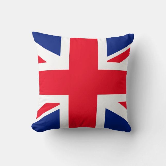 United Kingdom Union Jack Flag Cushion (Front)