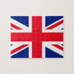 United Kingdom Union Jack Flag Jigsaw Puzzle<br><div class="desc">United Kingdom Union Jack Flag</div>