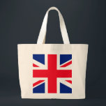 United Kingdom Union Jack Flag Large Tote Bag<br><div class="desc">United Kingdom Union Jack Flag</div>