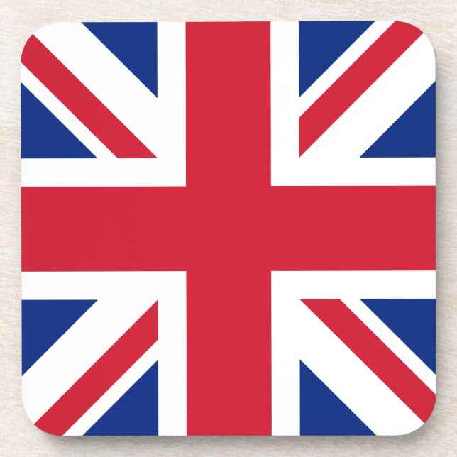 United Kingdom Union Jack Flag of British Colonies Coaster (Front)
