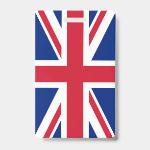 United Kingdom Union Jack Flag of British Colonies ID Badge