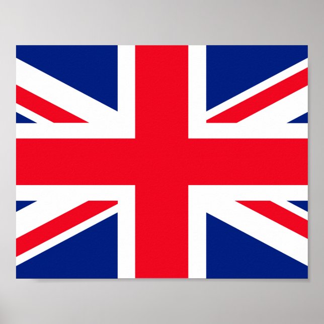 United Kingdom Union Jack Flag Poster (Front)