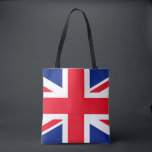 United Kingdom Union Jack Flag Tote Bag<br><div class="desc">United Kingdom Union Jack Flag</div>