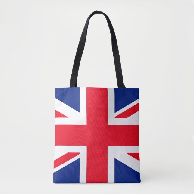 United Kingdom Union Jack Flag Tote Bag (Front)