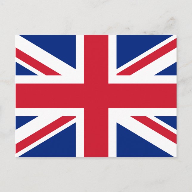 United Kingdom, United Kingdom flag Postcard (Front)