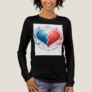 United Love – Strength in Connection Long Sleeve S Tri-Blend Shirt