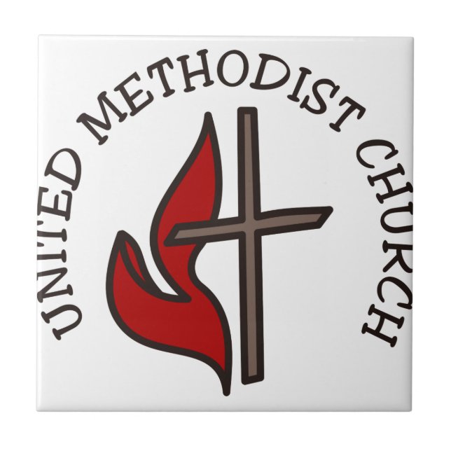 United Methodist Church Tile (Front)