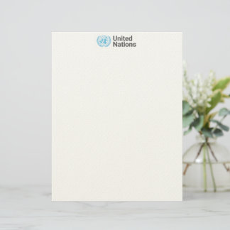 United Nations Custom Letterhead