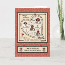 United or Divided 1_Greeting Card