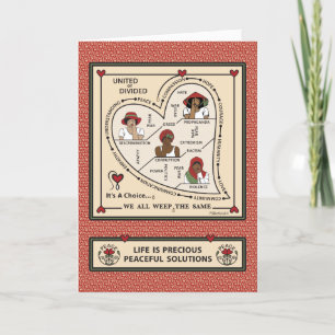 United or Divided 1_Greeting Card