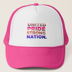 United Pride Strong Nation Trucker Hat