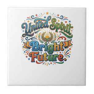 United Spirit Bright Future T-Shirt Tile