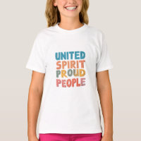 "United Spirit Proud People."