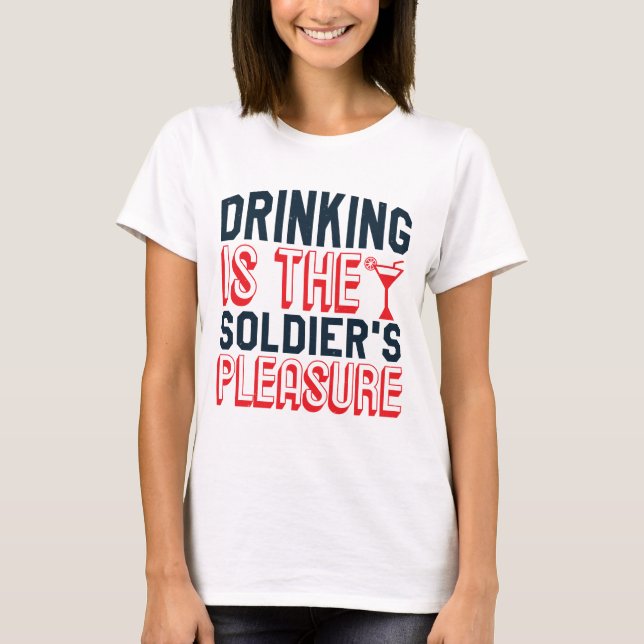 United State Navy - us navy Drinking Shirt (Front)