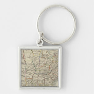 United States 10 Key Ring