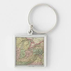 United States 10 Key Ring
