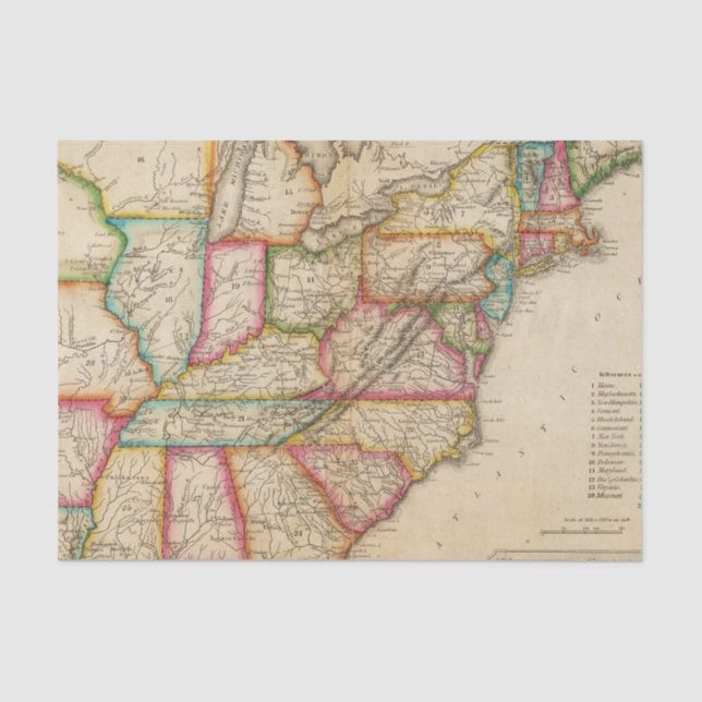 United States 11 Tissue Paper (Front)