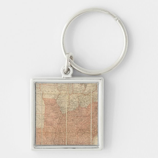 United States 14 Key Ring (Front)