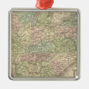 United States 18 Metal Tree Decoration