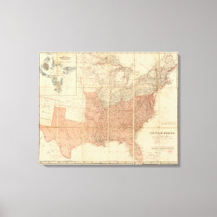 United States 20 Canvas Print