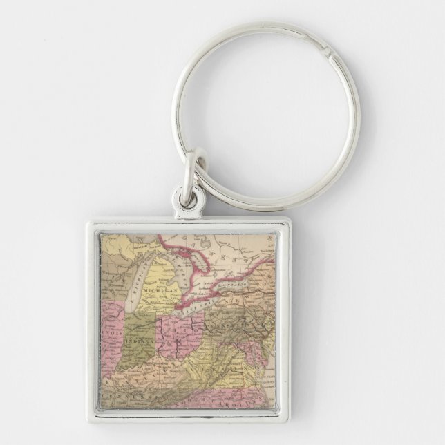 United States 23 Key Ring (Front)