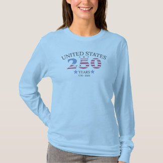 United States 250 Years 1776-2026 — American Flag  T-Shirt
