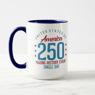 United States 250th Anniversary Making History Mug