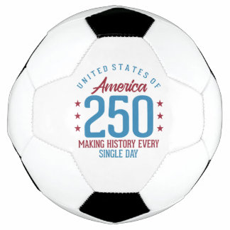 United States 250th Anniversary Making History  Soccer Ball