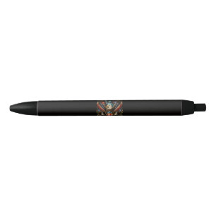United States 250th Anniversary Patriotic Eagle Black Ink Pen