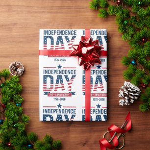 United States 250th Independence Day Anniversary  Wrapping Paper