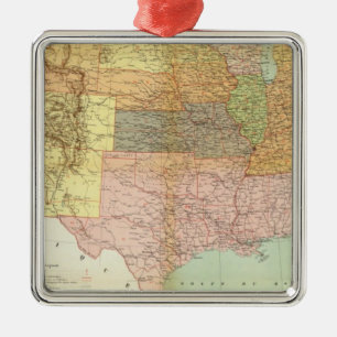 United States 33 Metal Tree Decoration