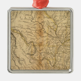 United States 34 Metal Tree Decoration