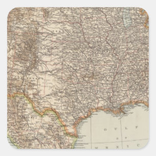 United States 39 Square Sticker