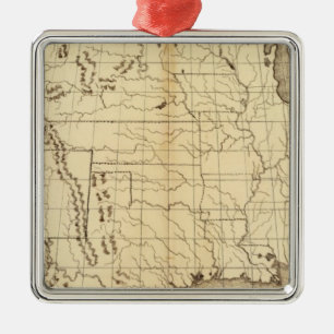 United States 6 Metal Tree Decoration