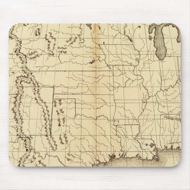 United States 6 Mouse Pad (Front)