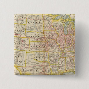 United States 7 15 Cm Square Badge
