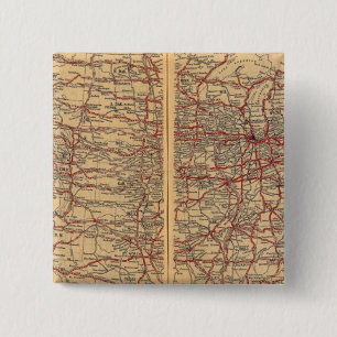 United States 8 15 Cm Square Badge