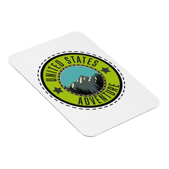 United States Adventure logo Magnet (Right Side)