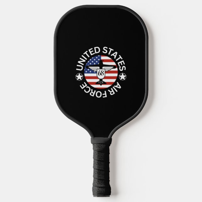 united states air force pickleball paddle (Front)