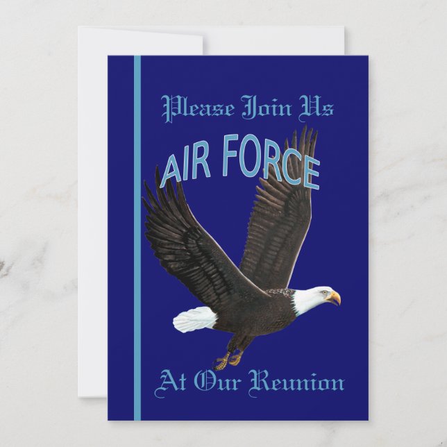United States Air Force Reunion Invitation (Front)